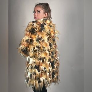 Velu Faux Fur Festival Jacket